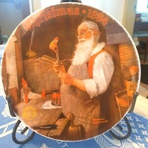 Knowles Vintage 1984 Christmas plate